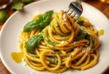 Recept pasta pesto