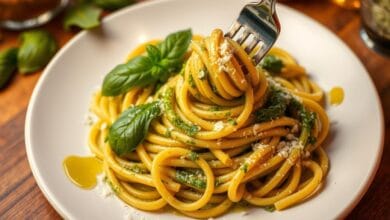 Recept pasta pesto