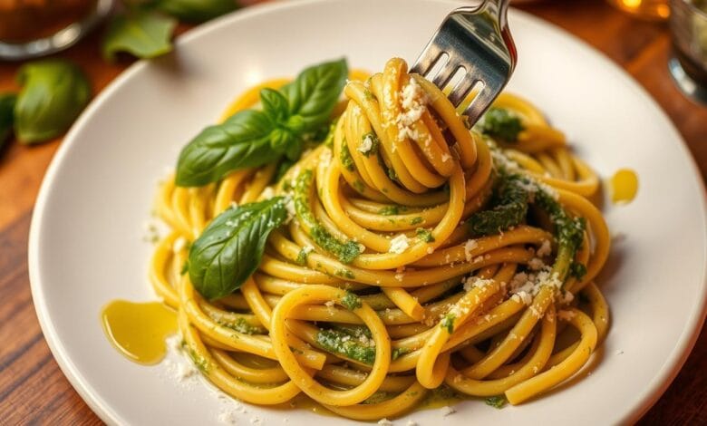 Recept pasta pesto