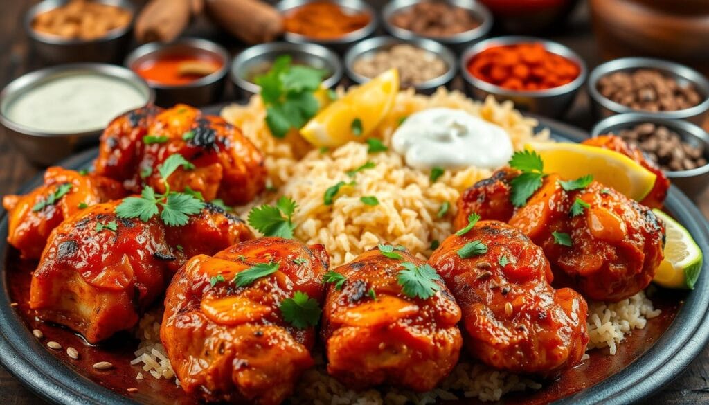 Variaties kip tandoori