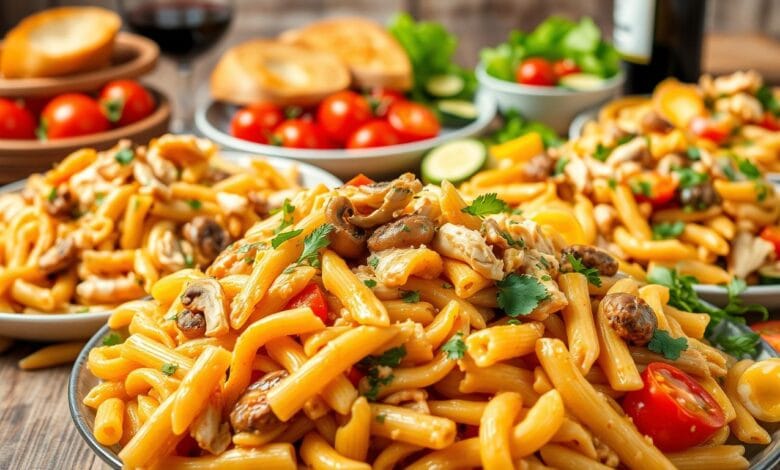 pasta recepten met kip