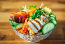 poké bowl recept kip