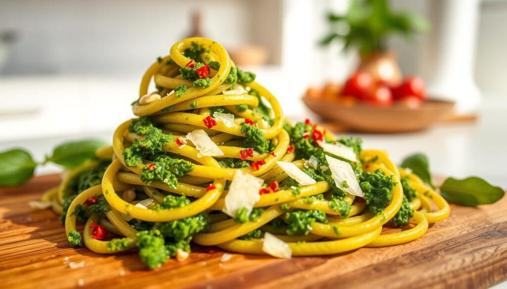gezonde pasta pesto gezonde pasta pesto