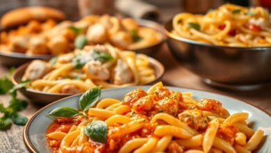 kip recepten pasta