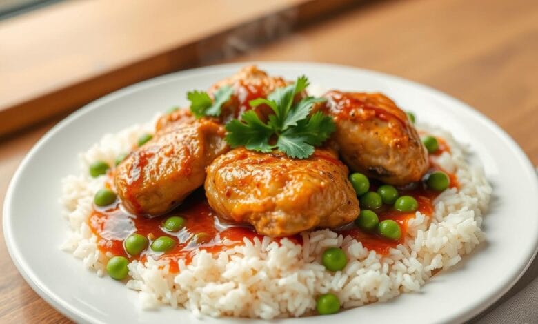 recept kip rijst
